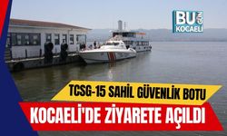 TCSG-15 Sahil Güvenlik Botu Kocaeli'de Ziyarete Açıldı
