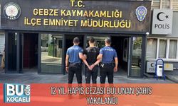 12 Yıl Hapis Cezası Bulunan Şahıs Yakalandı