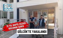 31 Yıl Hapis Cezası Bulunan Şahıs Gölcük’te Yakalandı