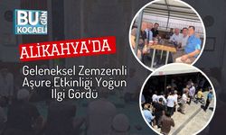 Alikahya’da Geleneksel Zemzemli Aşure Etkinliği Yoğun İlgi Gördü