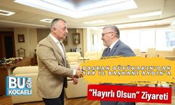 Başkan Büyükakın’dan YRP İl Başkanı Aydın’a “Hayırlı Olsun” Ziyareti