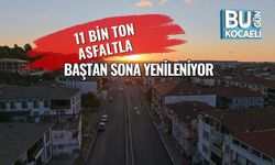 11 Bin Ton Asfaltla Baştan Sona Yenileniyor