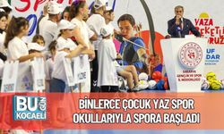 Binlerce Çocuk Yaz Spor Okullarıyla Spora Başladı