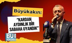 Büyükakın: “Kardan Aydınlık Bir Sabaha Uyandık”