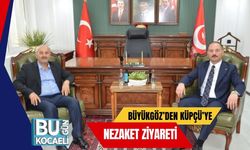 Büyükgöz’den Küpçü’ye Nezaket Ziyareti