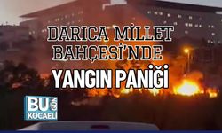 Darıca Millet Bahçesi’nde Yangın Paniği
