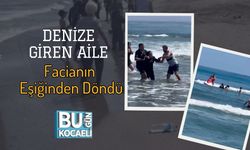 Denize Giren Aile Facianın Eşiğinden Döndü