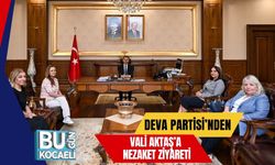 DEVA Partisi’nden Vali Aktaş’a Nezaket Ziyareti