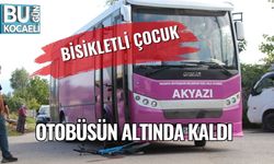 Bisikletli Çocuk Otobüsün Altında Kaldı