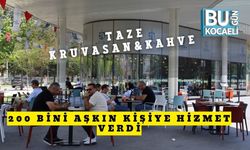Taze Kruvasan&Kahve 200 Bini Aşkın Kişiye Hizmet Verdi