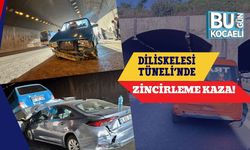 Diliskelesi Tüneli’nde Zincirleme Kaza!