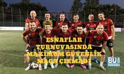 Esnaflar Turnuvasında Maximum Güvenlik Maça Çıkmadı