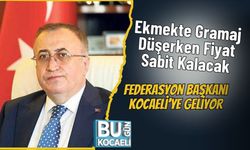 Ekmekte Gramaj Düşerken Fiyat Sabit Kalacak: Federasyon Başkanı Kocaeli’ye Geliyor