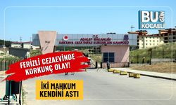 Ferizli Cezaevinde Korkunç Olay! İki Mahkum Kendini Astı
