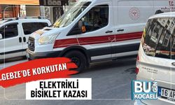 Gebze’de Korkutan Elektrikli Bisiklet Kazası