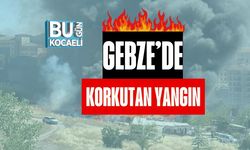 Son Dakika! Gebze’de Korkutan Yangın