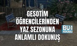 GESOTİM Öğrencilerinden Yaz Sezonuna Anlamlı Dokunuş