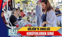 Gölcük’te Engelsiz Kursiyerlerden Sergi