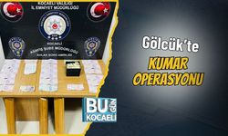 Gölcük’te Kumar Operasyonu