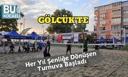 Gölcük'te Her Yıl Şenliğe Dönüşen Turnuva Başladı
