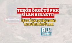 Terör Örgütü PKK Silah Bıraktı! İşte İlk Açıklama ve Görüntüler