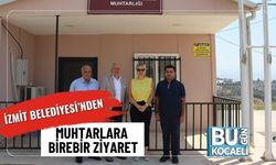 İzmit Belediyesi’nden Muhtarlara Birebir Ziyaret
