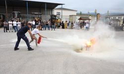 Kartepe Belediyesi'nde Gerçeğini Aratmayan Tatbikat
