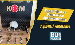 Kaçak Silah ve Uyuşturucu Operasyonunda 7 Şüpheli Yakalandı