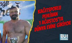 Kağıtsporlu Pehlivan 1 Ağustos’ta Dünya Evine Giriyor