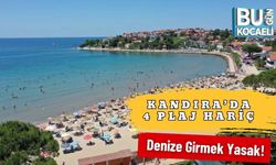 Kandıra’da 4 Plaj Hariç Denize Girmek Yasak!