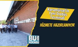 Karamürsel’in Yeni Otobüs Terminali Hizmete Hazırlanıyor