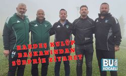 Kardeş Kulüp Başkanından Sürpriz Ziyaret
