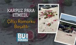Karpuz Para Etmedi, Çiftçi Römorku Boşalttı