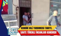 Kendini Vali Yardımcısı Tanıttı, Sahte Törenle İnsanları Kandırdı!