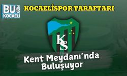 Kocaelispor Taraftarı Kent Meydanı’nda Buluşuyor