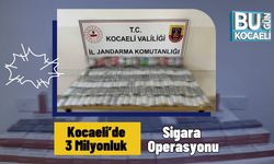 Kocaeli’de 3 Milyonluk Sigara Operasyonu