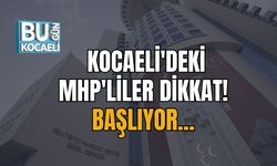Kocaeli'deki MHP'liler Dikkat! Başlıyor...