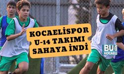 Kocaelispor U-14 Takımı Sahaya İndi
