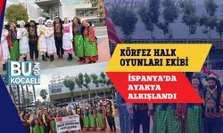 Körfez Halk Oyunları Ekibi İspanya’da Ayakta Alkışlandı
