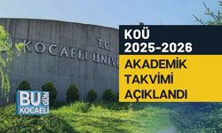 KOÜ 2025-2026 Akademik Takvimi Açıklandı