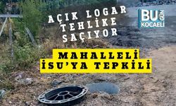 Açık Logar Tehlike Saçıyor: Mahalleli İSU’ya Tepkili