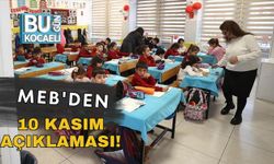 MEB'den 10 Kasım Açıklaması!