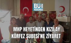 MHP Heyetinden Kızılay Körfez Şubesi’ne Ziyaret