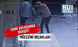 Cami Avlusunda Dehşet! Müezzini Bıçakladı