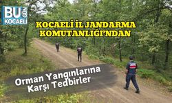Kocaeli İl Jandarma Komutanlığı’ndan Orman Yangınlarına Karşı Tedbirler