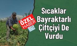 Sıcaklar Bayraktarlı Çiftçiyi de Vurdu