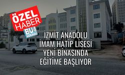 İzmit Anadolu İmam Hatip Lisesi Yeni Binasında Eğitime Başlıyor