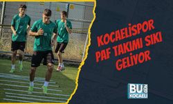 Kocaelispor PAF Takımı Sıkı Geliyor