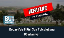 Kocaeli'de 6 Kişi Son Yolculuğuna Uğurlanıyor