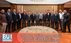 Vali Aktaş, Yeniden Refah Partisi Kocaeli İl Yönetimini Ağırladı